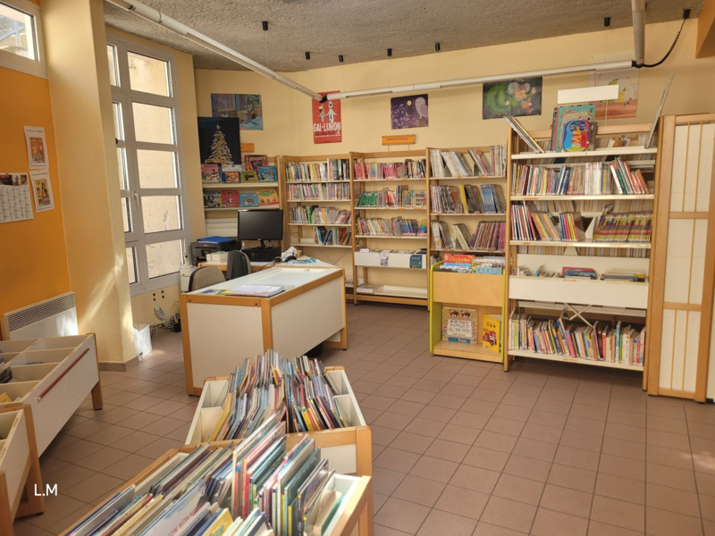 Photo intérieure médiathèque